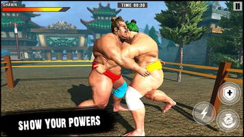 Sumo Wrestling 2k20 : Sumotori Free Fighting Games স্ক্রিনশট 1