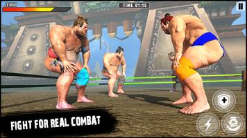 Sumo Wrestling 2k20 : Sumotori Free Fighting Games স্ক্রিনশট 2