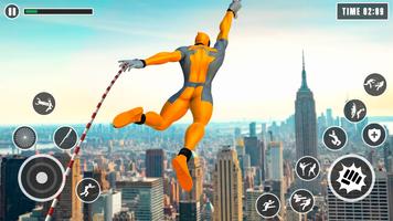 Héros Man: jeux de Rope Hero capture d'écran 2
