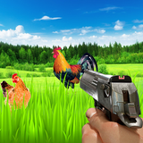 邪悪チキンハンター：銃のゲーム