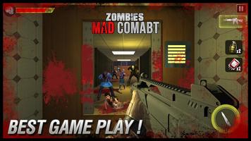 zombies mad combat: jeu de survie capture d'écran 1