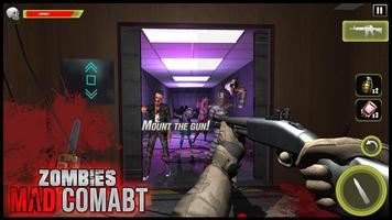 zombies mad combat: jeu de survie capture d'écran 2