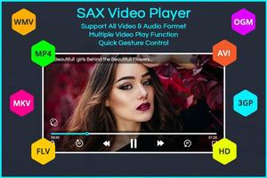 Sax video player - HD Video Pl 스크린샷 3