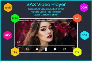 Sax video player - HD Video Pl ảnh chụp màn hình 3