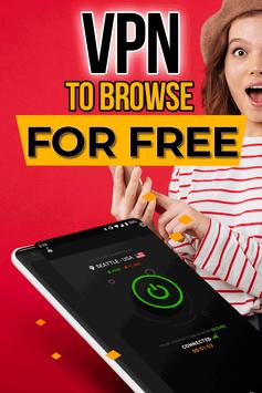 VPN for Free Browsing Change Country VPN Pro poster