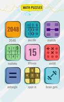 Math Puzzles الملصق