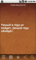 برنامه‌نما Russian Proverbs عکس از صفحه