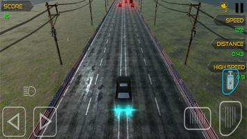 Fast Car Racing Highway 3D capture d'écran 1