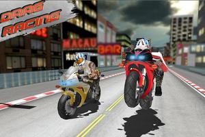 Bikes Drag Race 3D पोस्टर