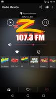 Mexican Radio stations fm am โปสเตอร์