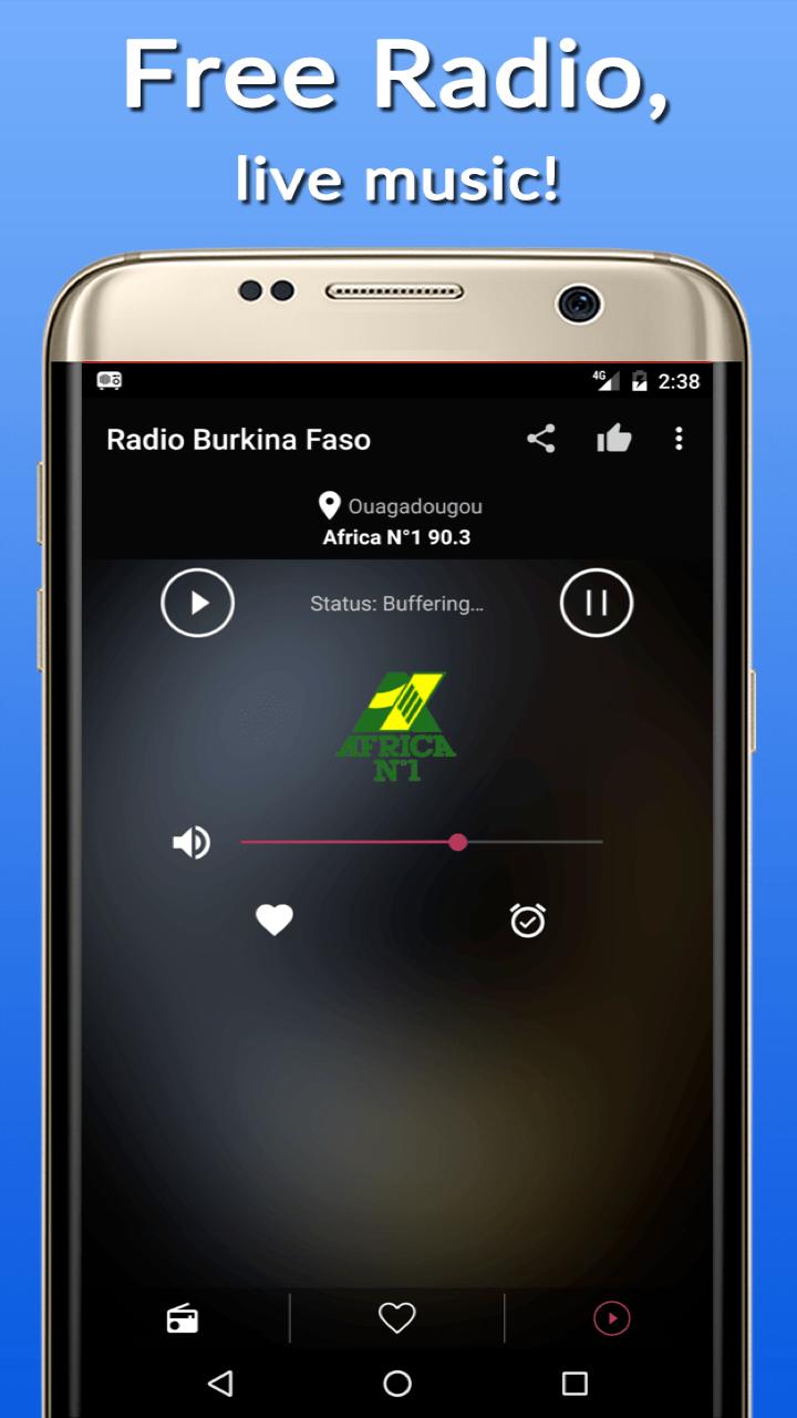 📡Burkina Faso Radio Stations APK pour Android Télécharger