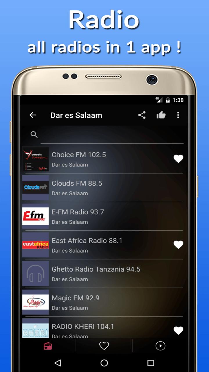 Tanzania Radio Stations FM APK pour Android Télécharger