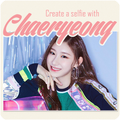 Create a selfie with Chaeryeong ( Itzy )