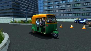 Auto Rickshaw Parking Simulator poster