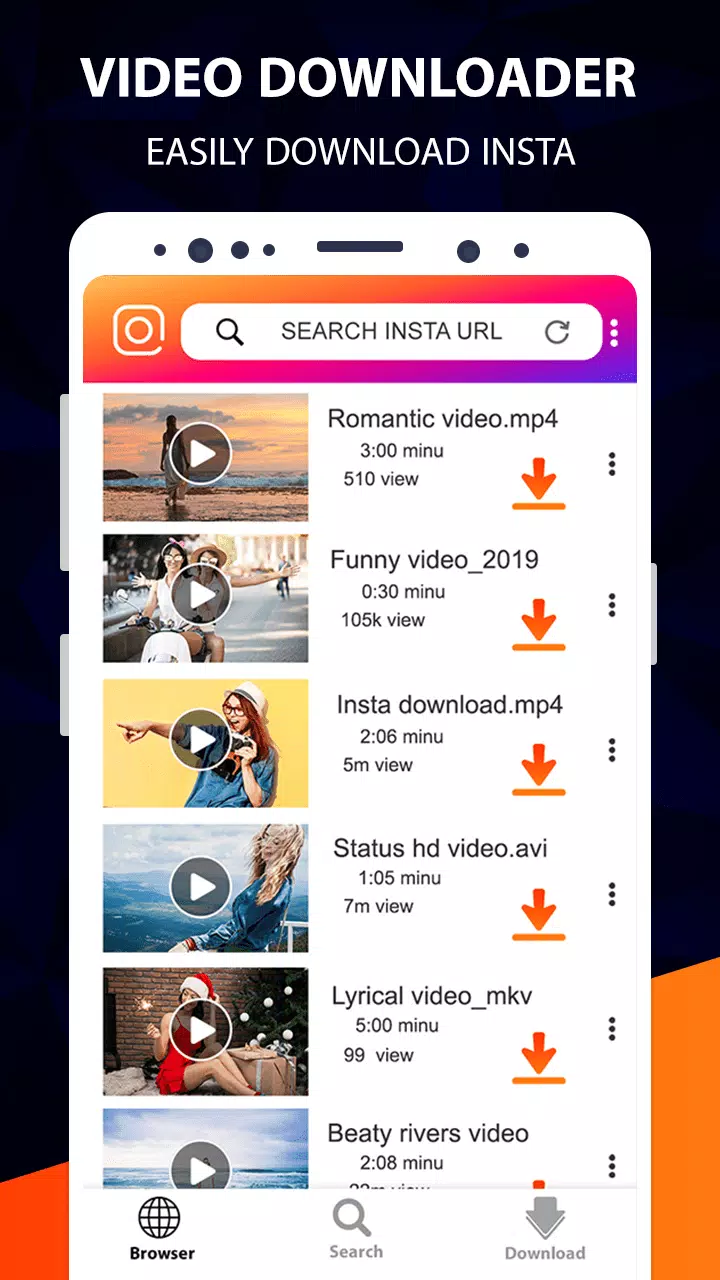 TáēŖi xuáģng APK Free video downloader app - save from net cho Android TáēŖi xuáģng APK Free video downloader app - save from net cho Android