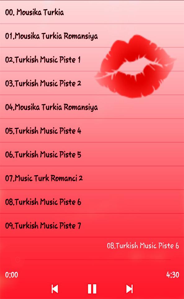 أغاني تركية رومانسية Turkish Romantic Songs For Android Apk