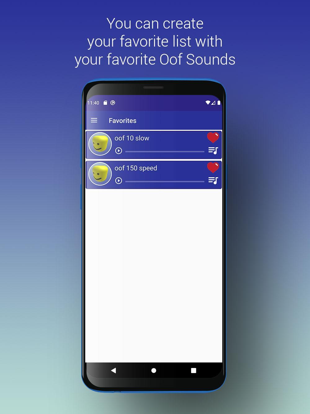 Roblox Oof Soundboard For Android Apk Download - glory to oof roblox