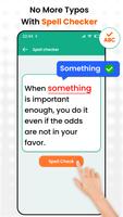 English Spell checker Keyboard Screenshot 1