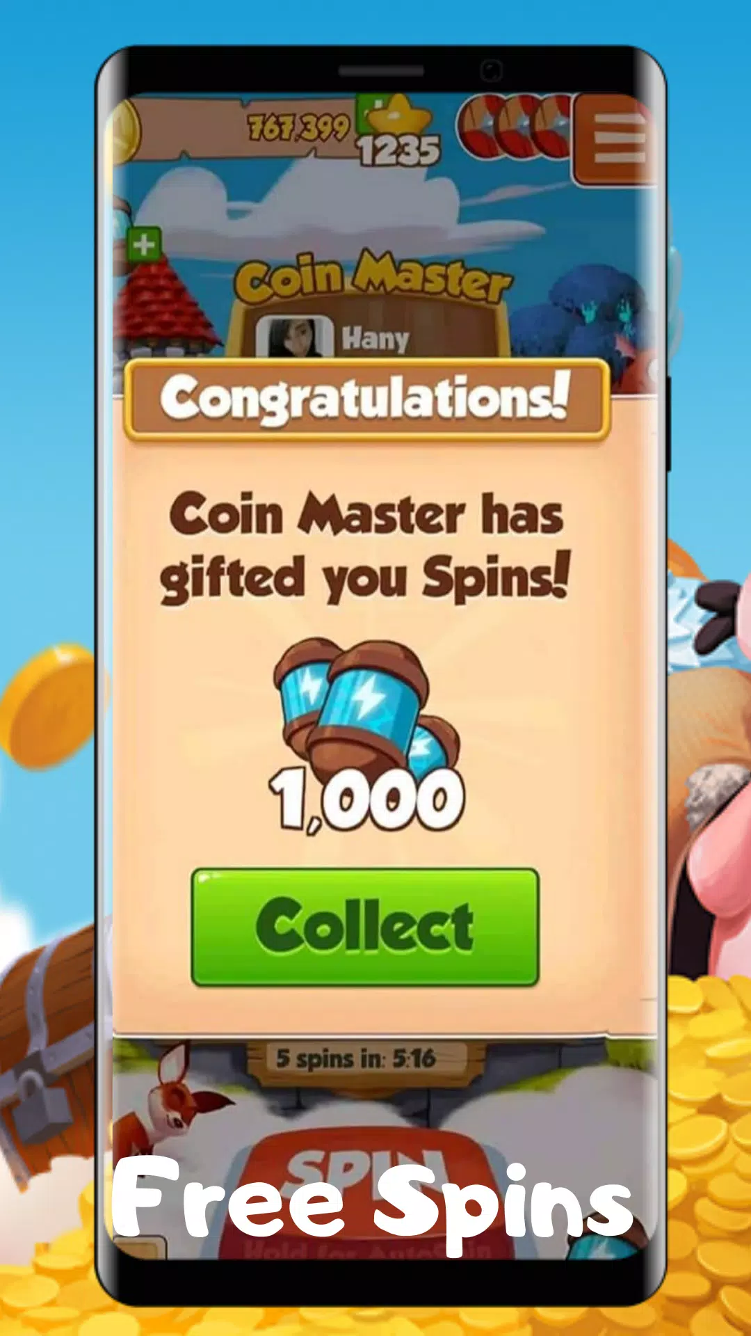 free spin coin master gratis italiano