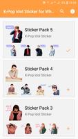 K-Pop Idol - Stickers for WhatsApp Affiche
