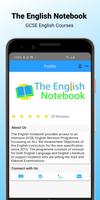 The English Notebook Affiche