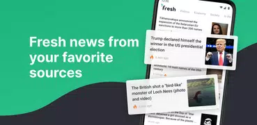 fresh - Daily news break app