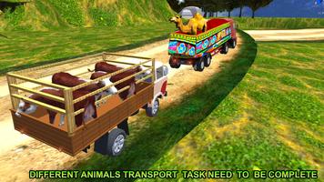 برنامه‌نما Farm Animals Transporter 3D عکس از صفحه