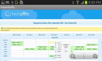 FreshShifts স্ক্রিনশট 1