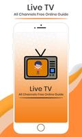 Live TV All Channels Free Online Guide Affiche