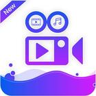 Video me Gaana Badle Audio Video Editor Mixer icon