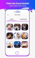 Video me Gaana Badle Audio Video Editor Mixer screenshot 1
