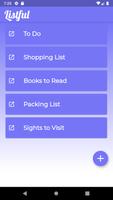 Listful - Checklist پوسٹر