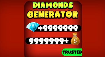 Daily Free Diamonds - Fire Guide for Free 2020 پوسٹر