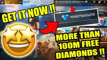 Daily Free Diamonds - Fire Guide for Free 2020 ภาพหน้าจอ 1