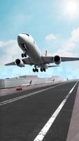 Pilote simulation d'avion 3D Affiche