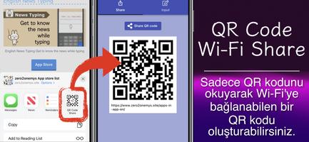 QR kodu wi-fi payı gönderen