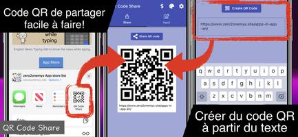 Partage de code QR Wi-Fi capture d'écran 1