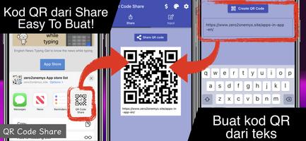 Kod QR Wi-Fi Share syot layar 1