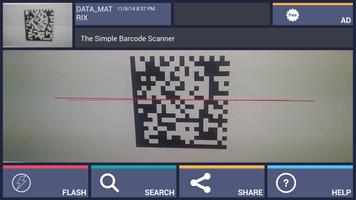 Scanner QR code à barres capture d'écran 3