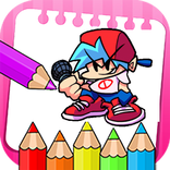 FNF Coloring Book 2022