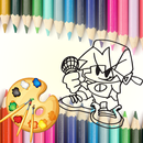 Friday Funkin Coloring Book APK
