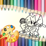 Friday Funkin Coloring Book