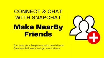 NearBy Friends For SnapChat -  plakat