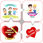 Friendship Day Stickers icône