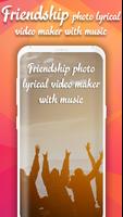 My Photo Friendship lyrical video status maker poster