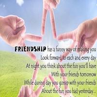Friendship الملصق