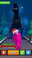 Survivor Friend vs Dino 3D Plakat