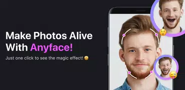 Anyface: face animation