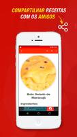 Receitas de Bolo Gelado Plakat