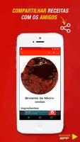 Receitas de Brownie الملصق
